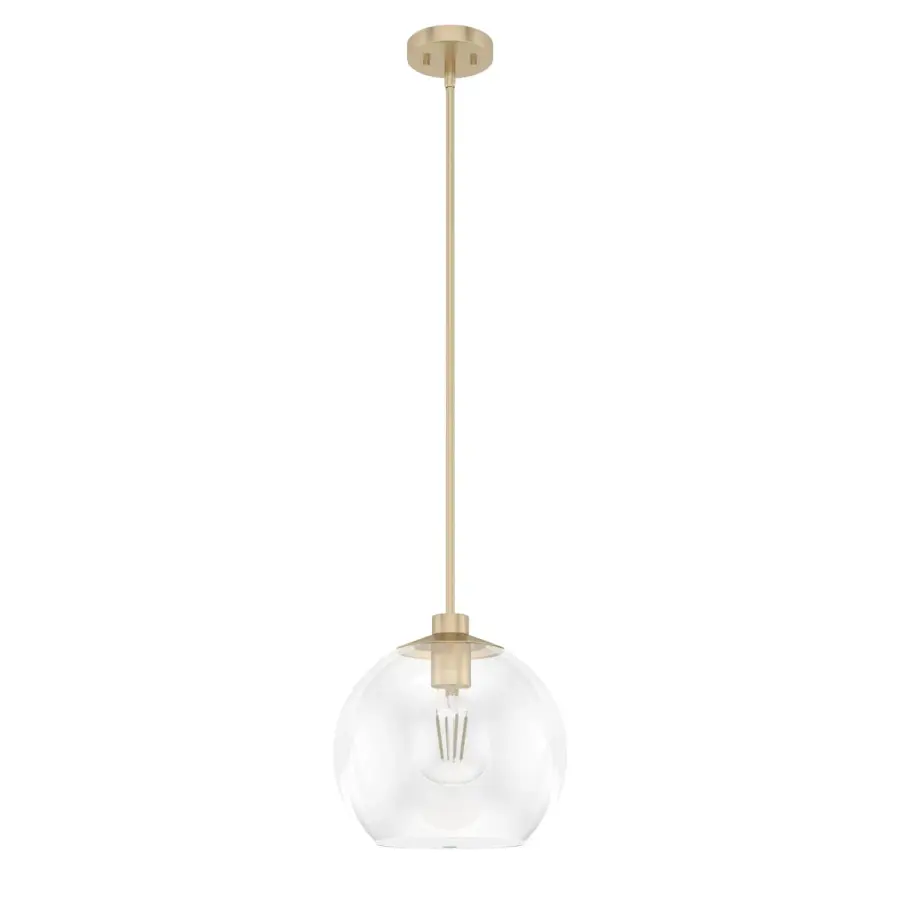 Xidane One Light Pendant in Brushed Nickel - Image 17