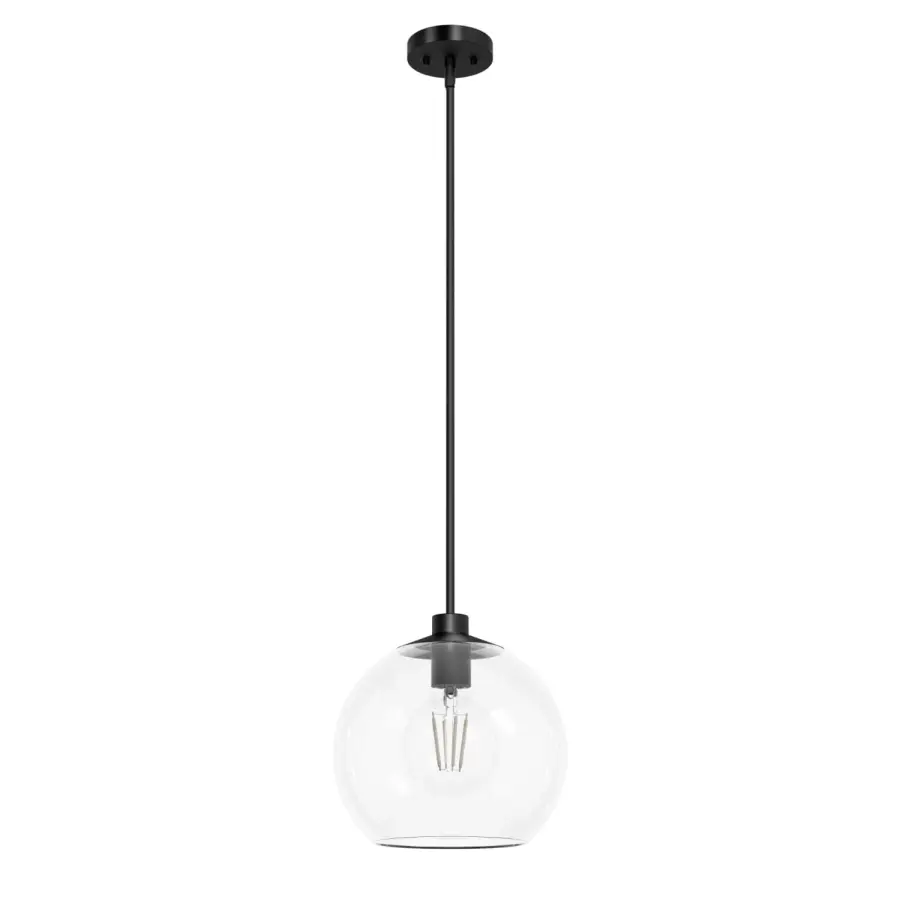 Xidane One Light Pendant in Brushed Nickel - Image 18