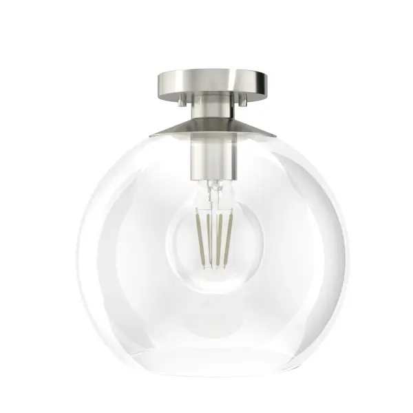 Xidane One Light Pendant in Brushed Nickel - Image 22