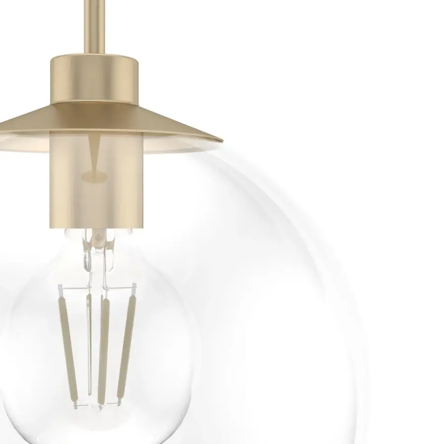 Xidane One Light Pendant in Brushed Nickel - Image 23