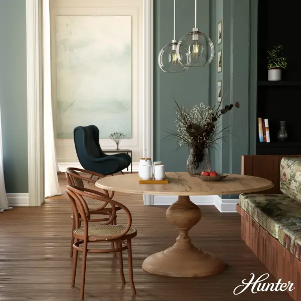 Xidane One Light Pendant in Brushed Nickel - Image 6