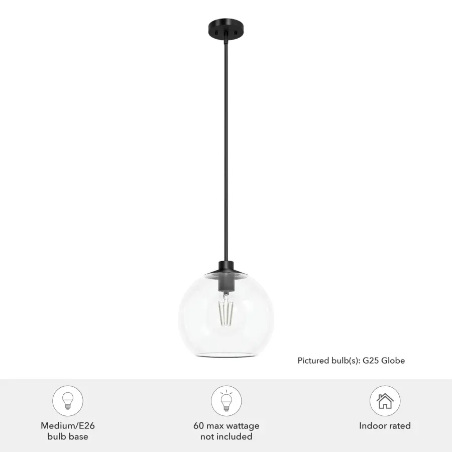 Xidane One Light Pendant in Brushed Nickel - Image 8