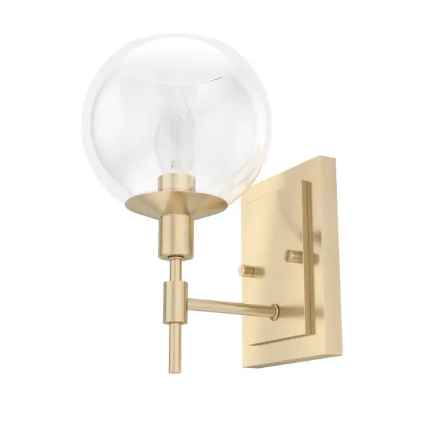 The most versatile fixture in the most dazzling design. The Xidane wall sconce is the fixture you need to highlight your glamorous style. Place two in your entry on either side of a mirror to make your entrances and exits more stunning. For more glam, add other pieces from the Xidane collection throughout your home. Mix and match with fans from our ceiling fan collections to fully finish your space. Rated for indoor spaces exposed to humidity Requires 1 E12 bulbs. Bulbs not included. Up or Down Mount INDOOR-DAMP RATED: For use in indoor spaces exposed to humidity like bathrooms and laundry rooms. BULB RECOMMENDATION: Maximum 60 W per light bulb or equivalent LED bulb. Bulbs not included. PICTURED HERE: Match our image using B10 Candle light bulbs. WARRANTY: One-year limited warranty backed by the trusted experts at Hunter.
