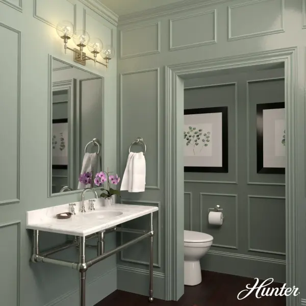 Xidane 4-Light Bathroom Vanity in Alturas Gold - Image 4