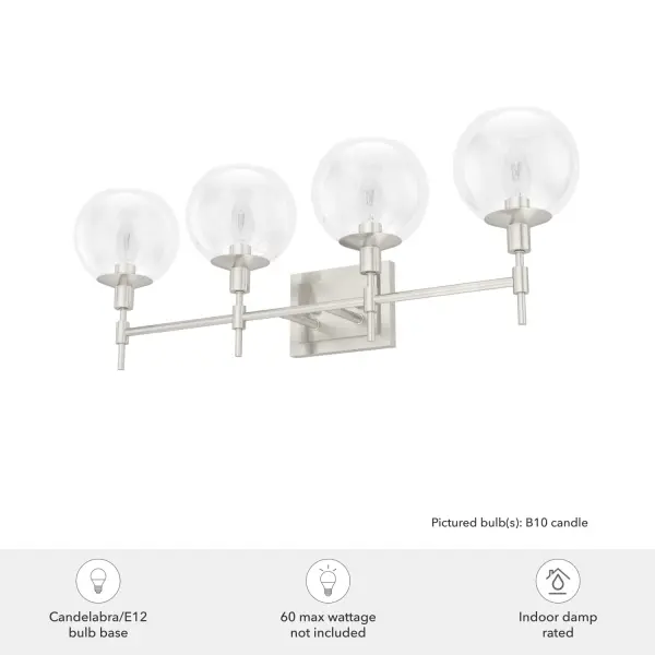 Xidane 4-Light Bathroom Vanity in Alturas Gold - Image 5