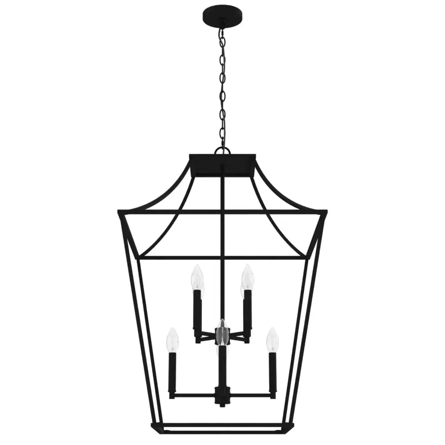Laurel Ridge Eight Light Pendant in Alturas Gold - Image 11