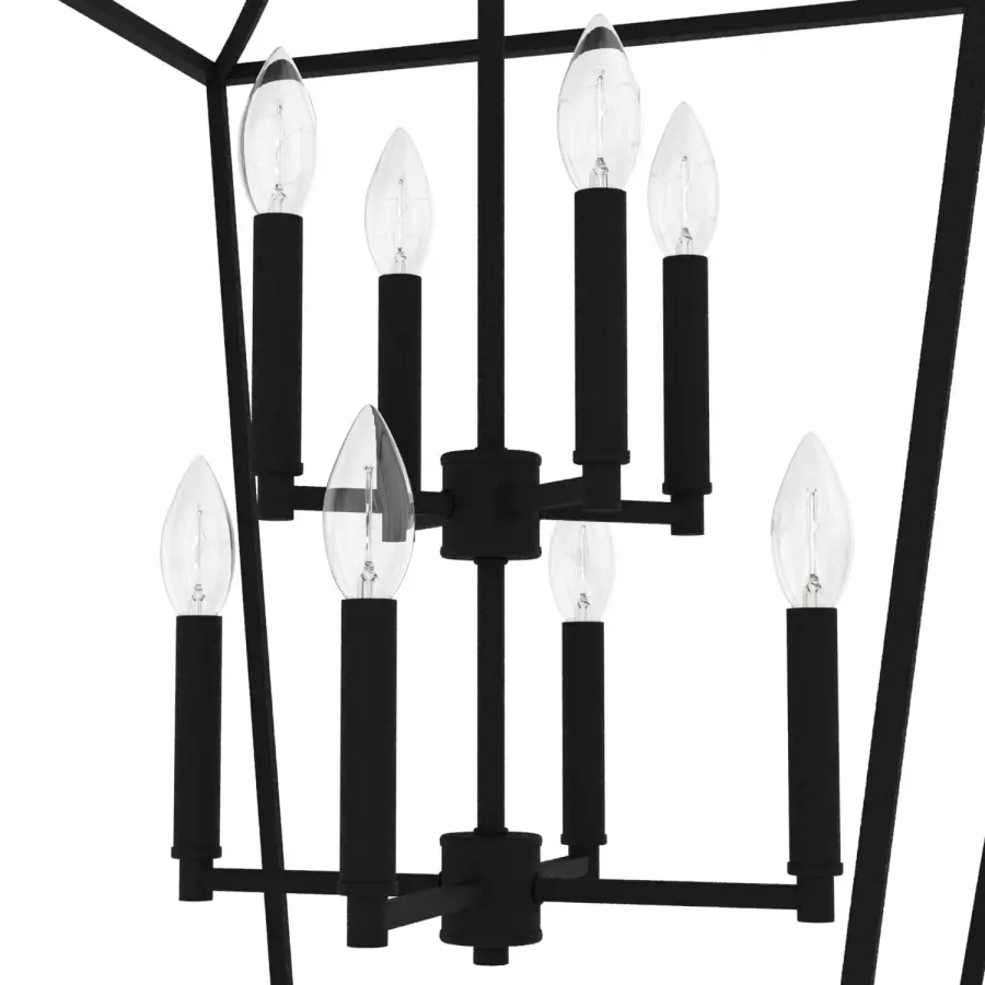 Laurel Ridge Eight Light Pendant in Alturas Gold - Image 13