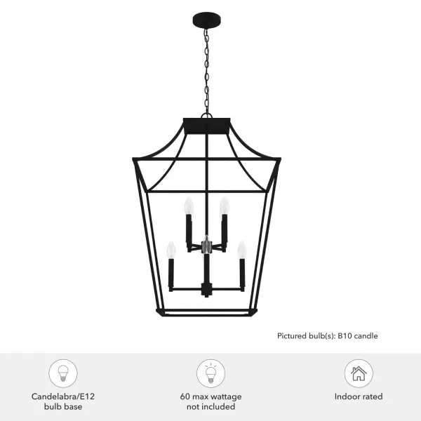 Laurel Ridge Eight Light Pendant in Alturas Gold - Image 6