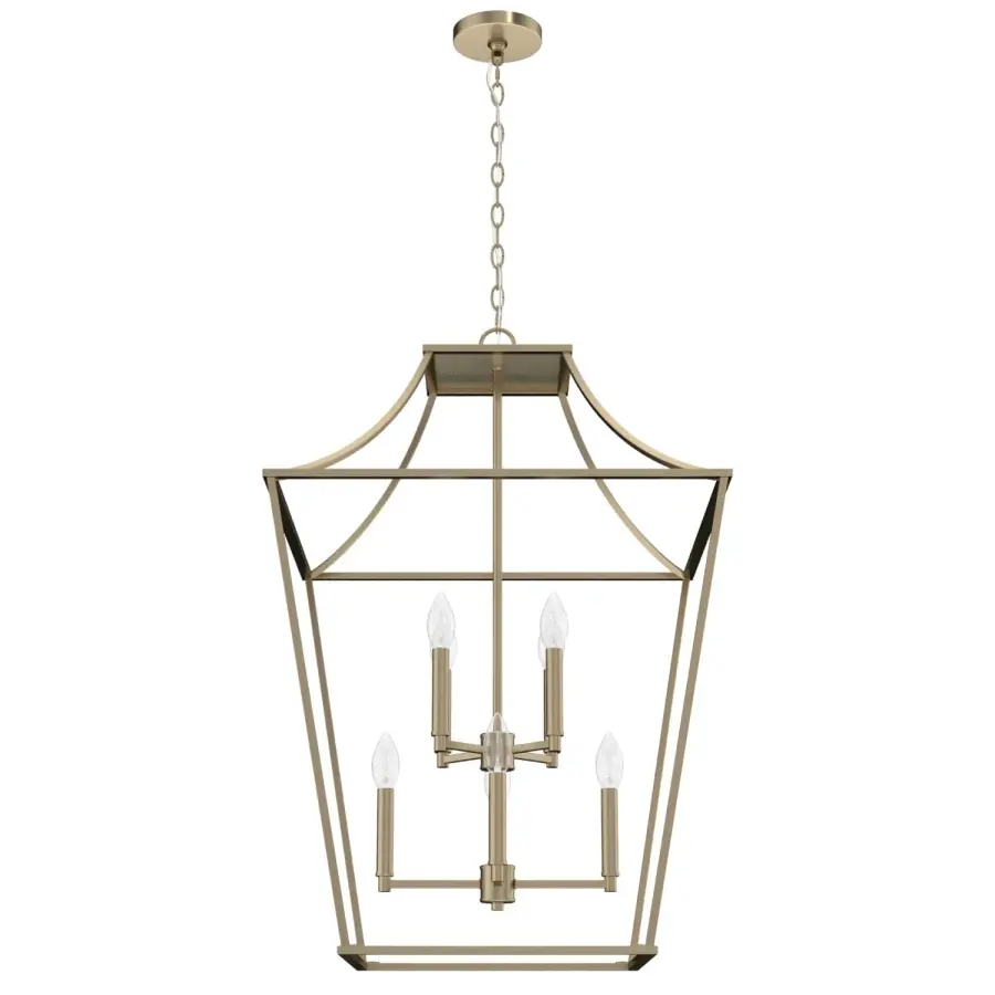 Laurel Ridge Eight Light Pendant in Alturas Gold - Image 10