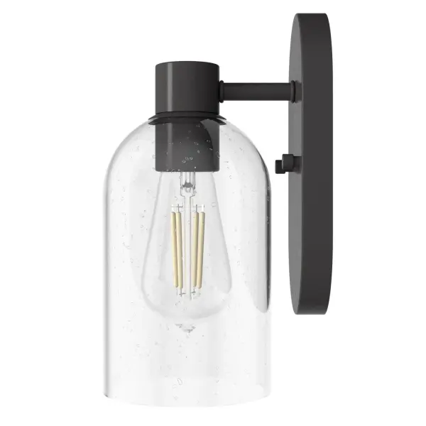 Lochemeade One Light Wall Sconce in Brushed Nickel - Image 12