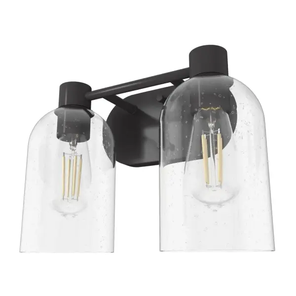 Lochemeade Two Light Bathroom Vanity in Brushed Nickel - Image 11
