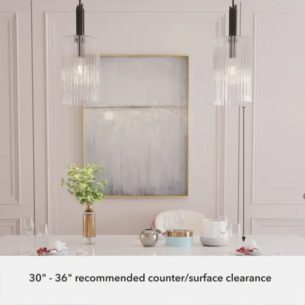 Gatz One Light Pendant in Brushed Nickel - Image 14