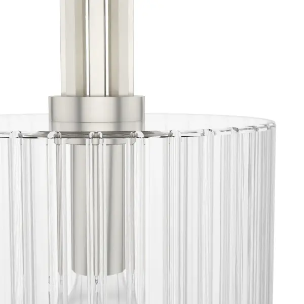 Gatz One Light Pendant in Brushed Nickel - Image 22