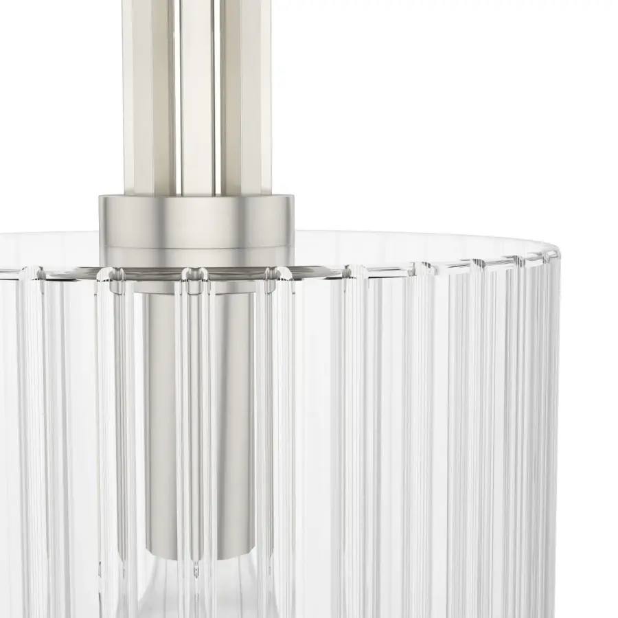 Gatz One Light Pendant in Brushed Nickel - Image 22