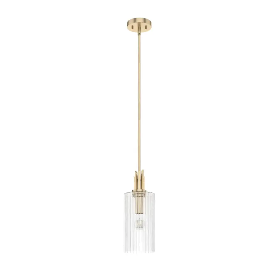 Gatz One Light Mini Pendant in Brushed Nickel - Image 18
