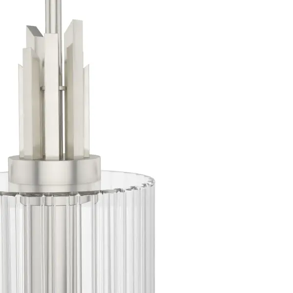 Gatz One Light Mini Pendant in Brushed Nickel - Image 22