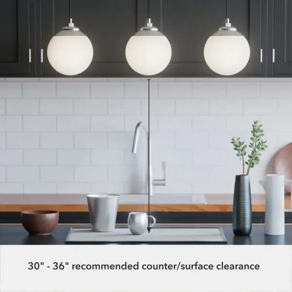 Hepburn Three Light Linear Pendant in Brushed Nickel - Image 5