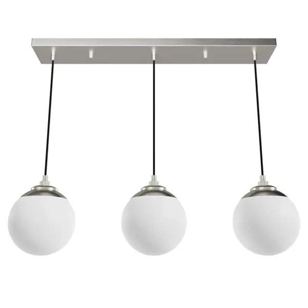 Hepburn Three Light Linear Pendant in Brushed Nickel - Image 7