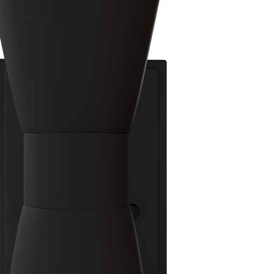 Zola Two Light Wall Sconce in Matte Black - Image 10