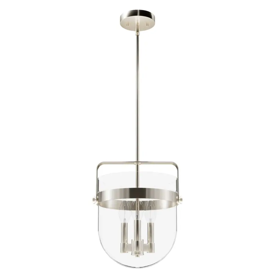 Karloff Three Light Pendant in Textured Rust - Image 19