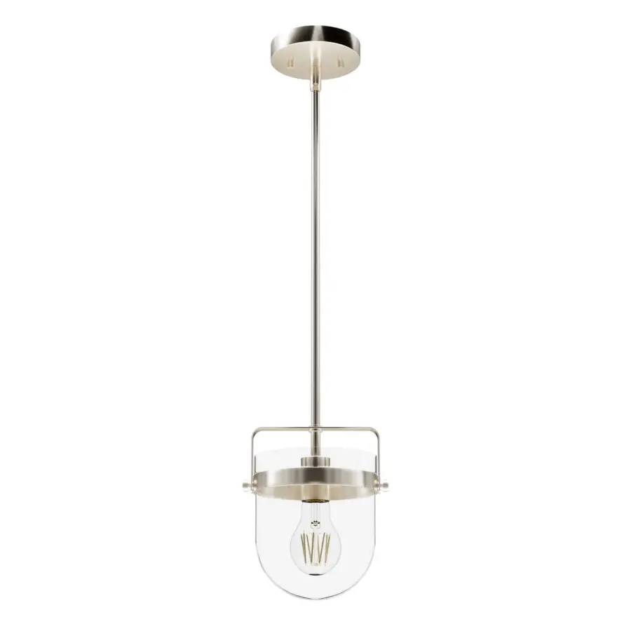 Karloff One Light Pendant in Textured Rust - Image 18