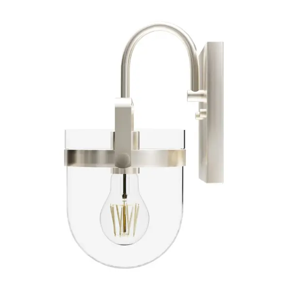 Karloff One Light Wall Sconce in Textured Rust - Image 16