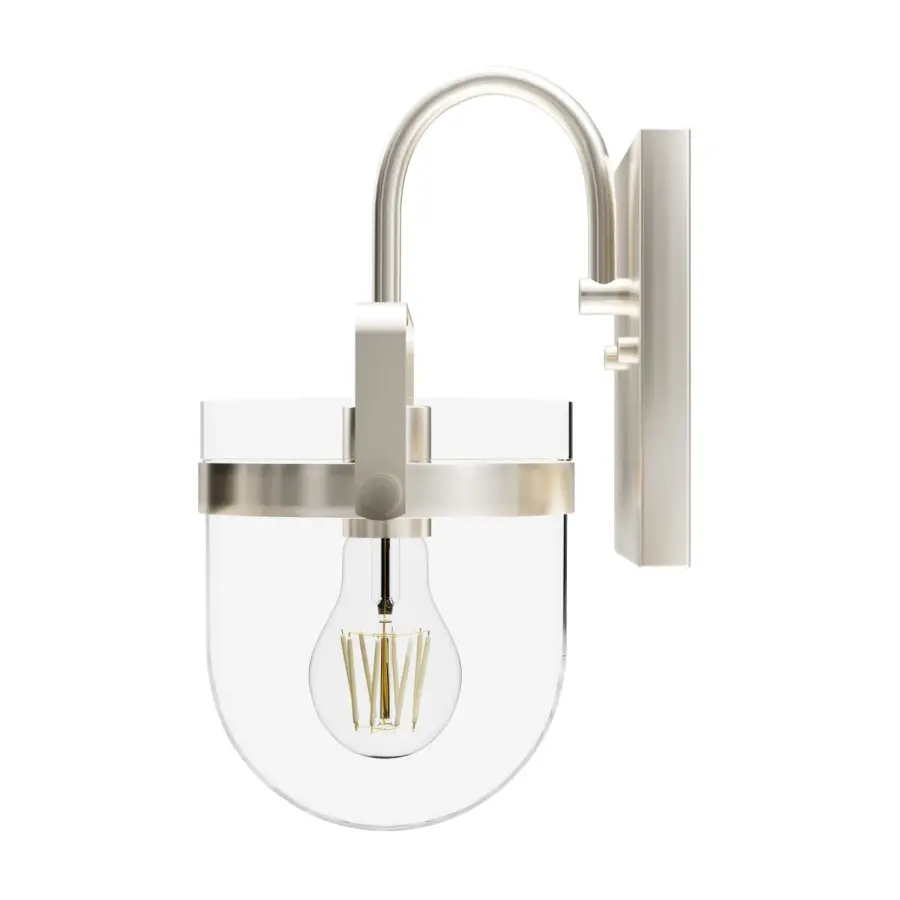 Karloff One Light Wall Sconce in Textured Rust - Image 16