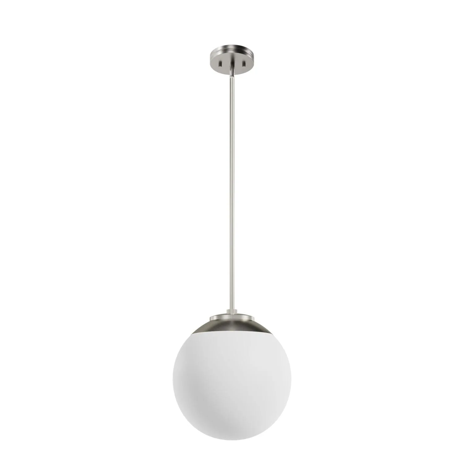 Hepburn One Light Pendant in Brushed Nickel
