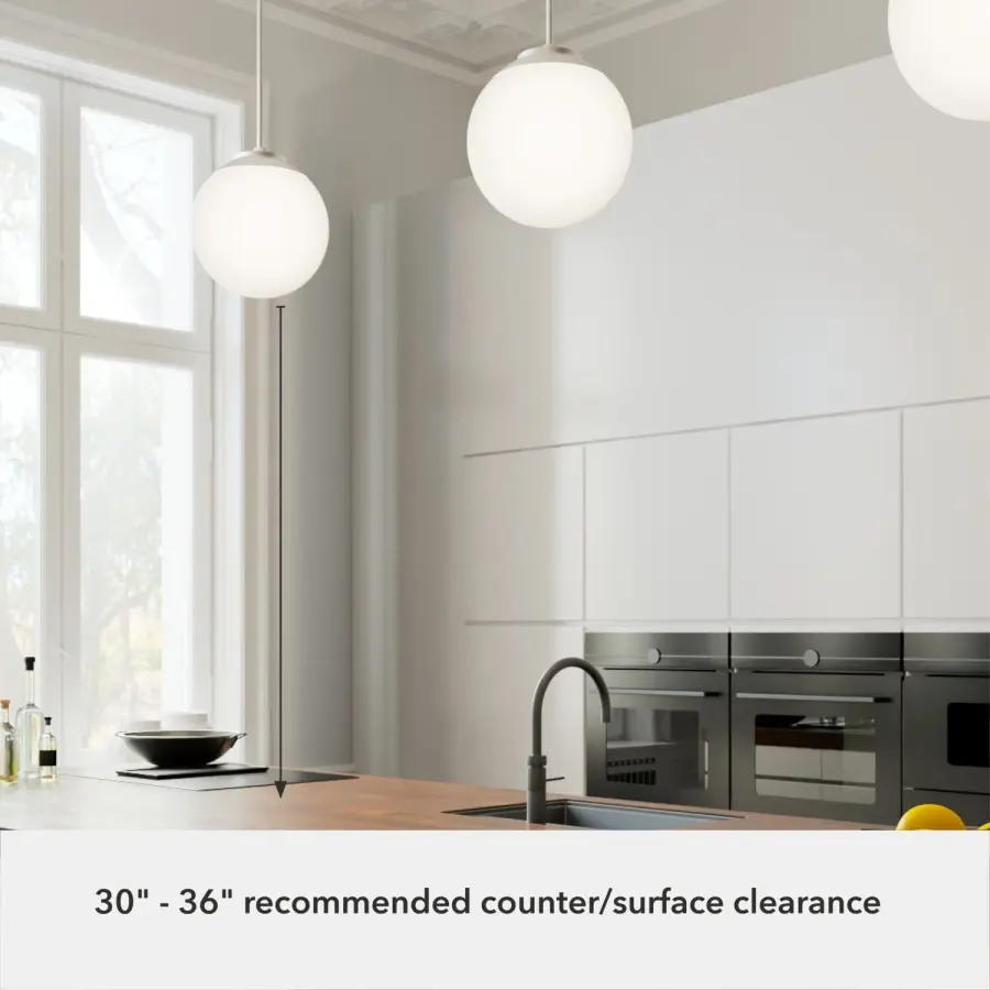 Hepburn One Light Pendant in Matte Black - Image 13