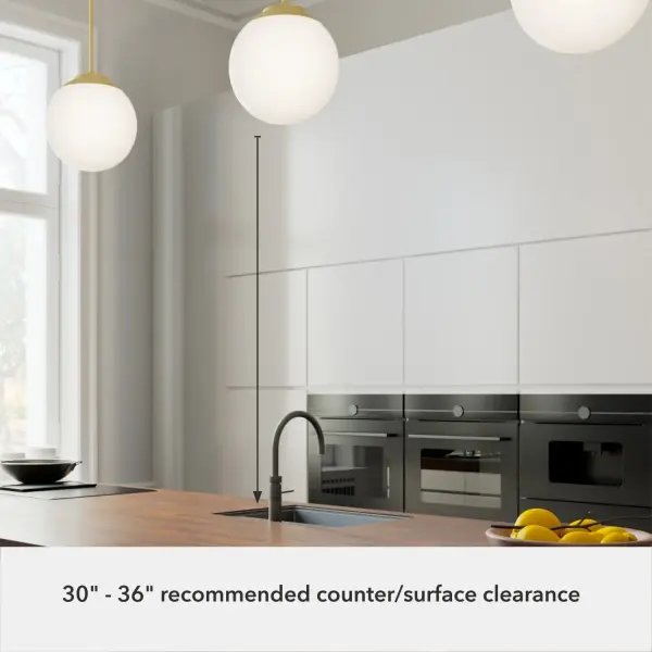 Hepburn One Light Pendant in Matte Black - Image 14