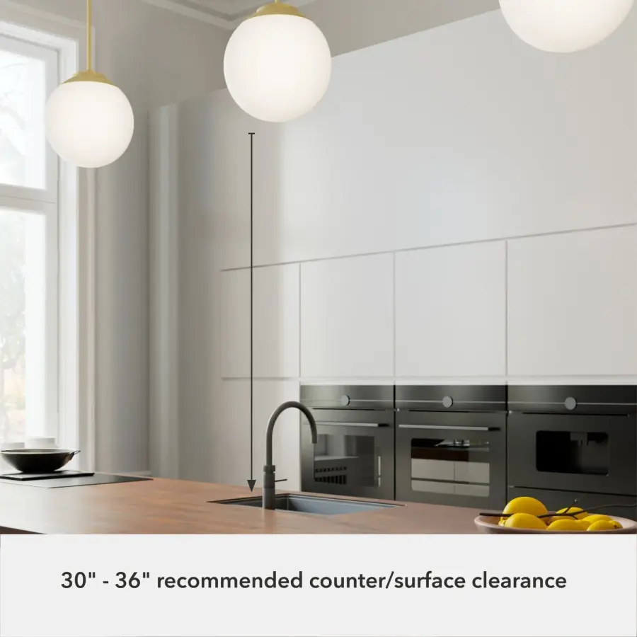 Hepburn One Light Pendant in Matte Black - Image 14