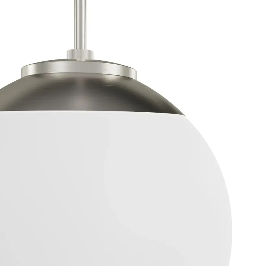 Hepburn One Light Pendant in Matte Black - Image 20