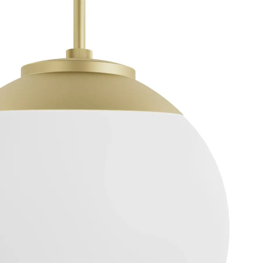Hepburn One Light Pendant in Matte Black - Image 21