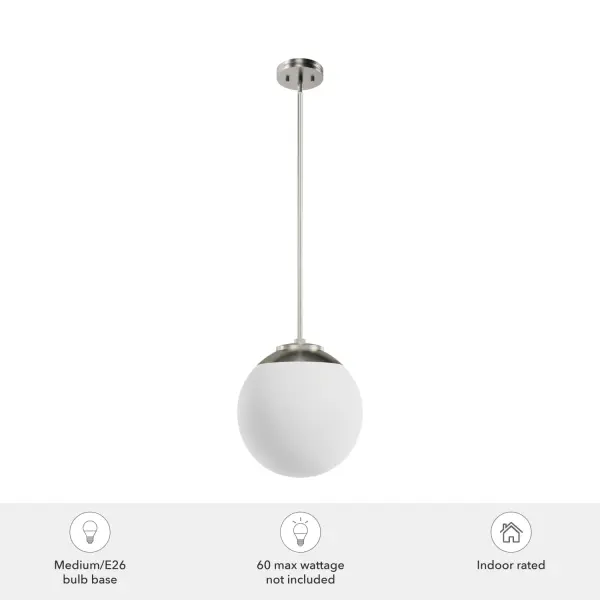 Hepburn One Light Pendant in Matte Black - Image 7