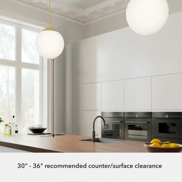 Hepburn Three Light Pendant in Matte Black - Image 13