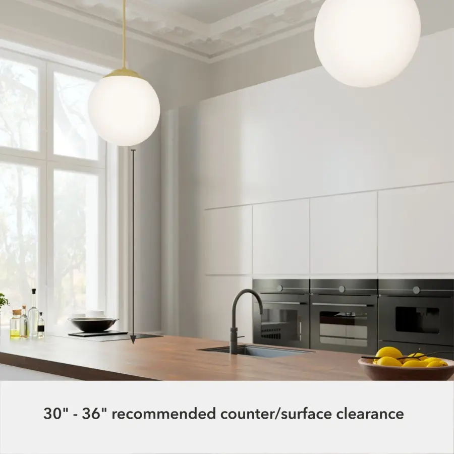 Hepburn Three Light Pendant in Matte Black - Image 13