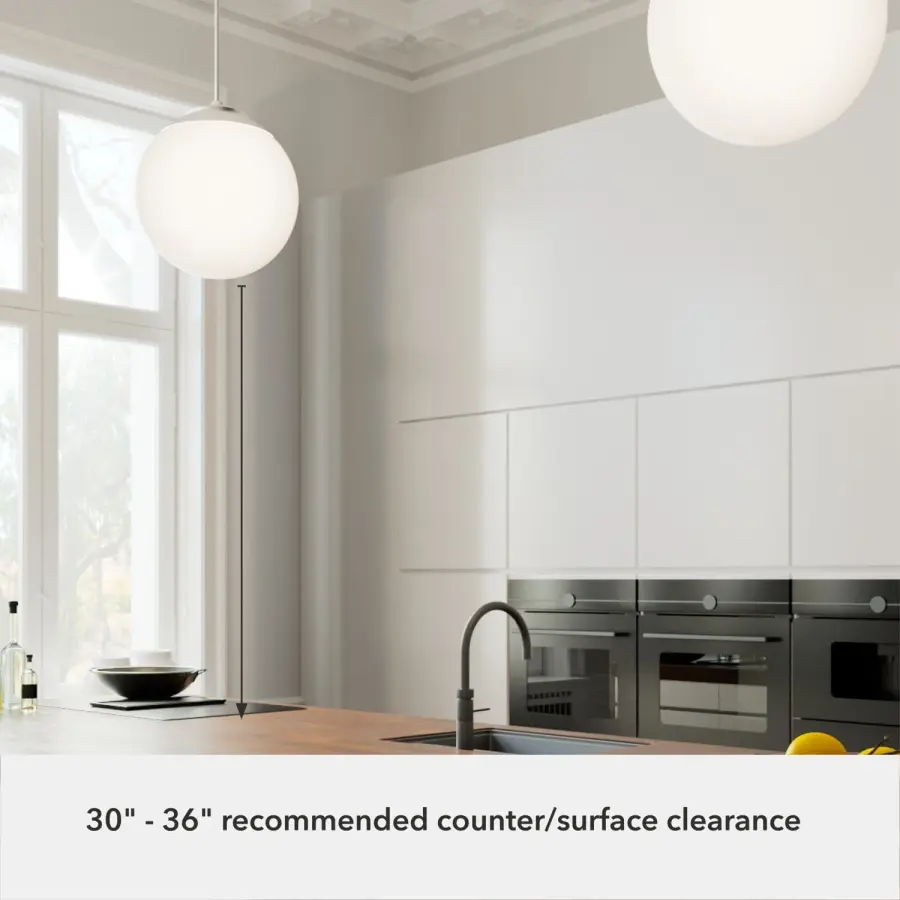 Hepburn Three Light Pendant in Matte Black - Image 14