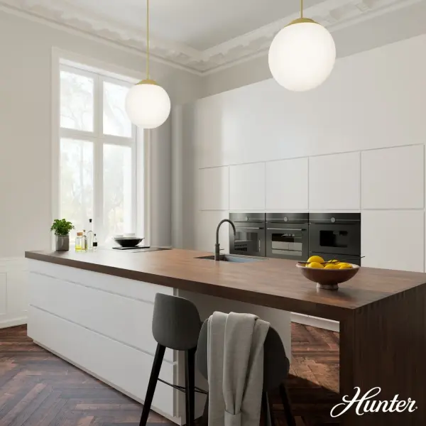 Hepburn Three Light Pendant in Matte Black - Image 4