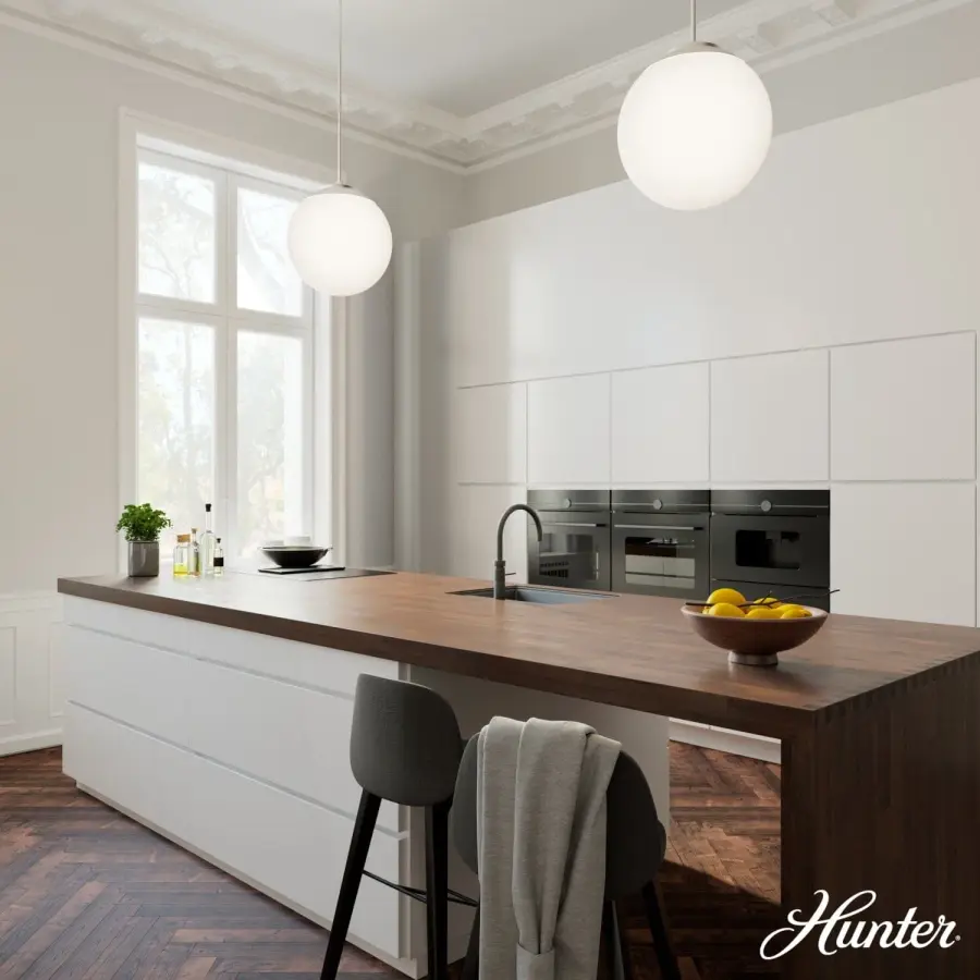 Hepburn Three Light Pendant in Matte Black - Image 5