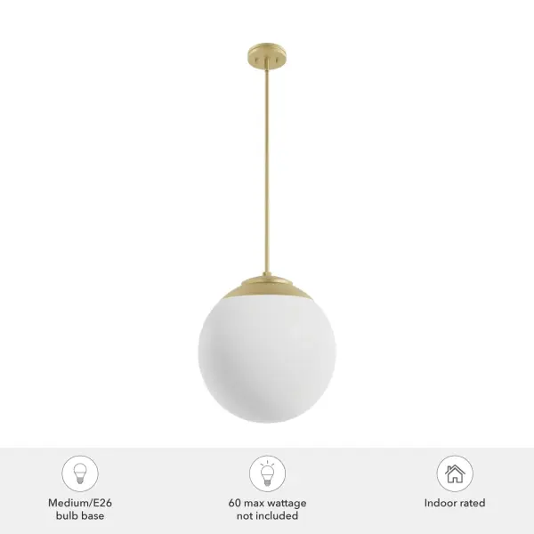 Hepburn Three Light Pendant in Matte Black - Image 7