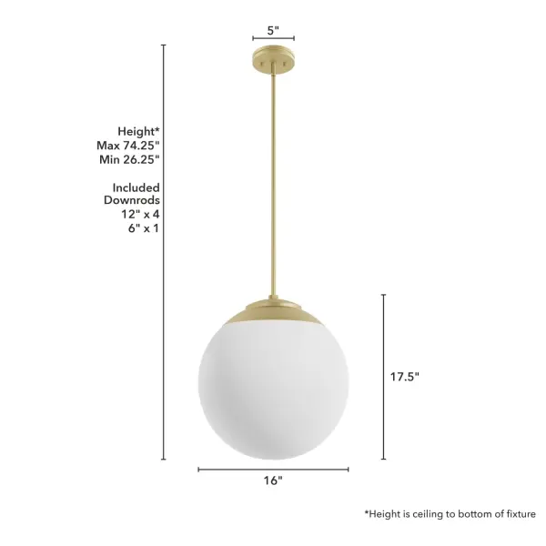 Hepburn Three Light Pendant in Matte Black - Image 10