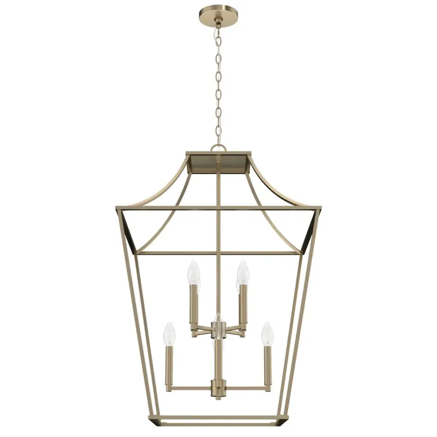 Laurel Ridge Eight Light Pendant in Alturas Gold - Image 1