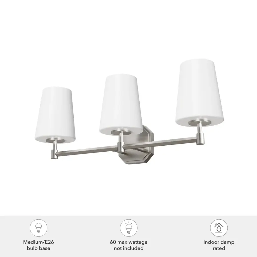 Nolita Three Light Bathroom Vanity in Alturas Gold - Image 6
