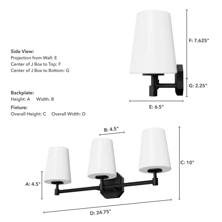 Nolita Three Light Bathroom Vanity in Alturas Gold - Image 7