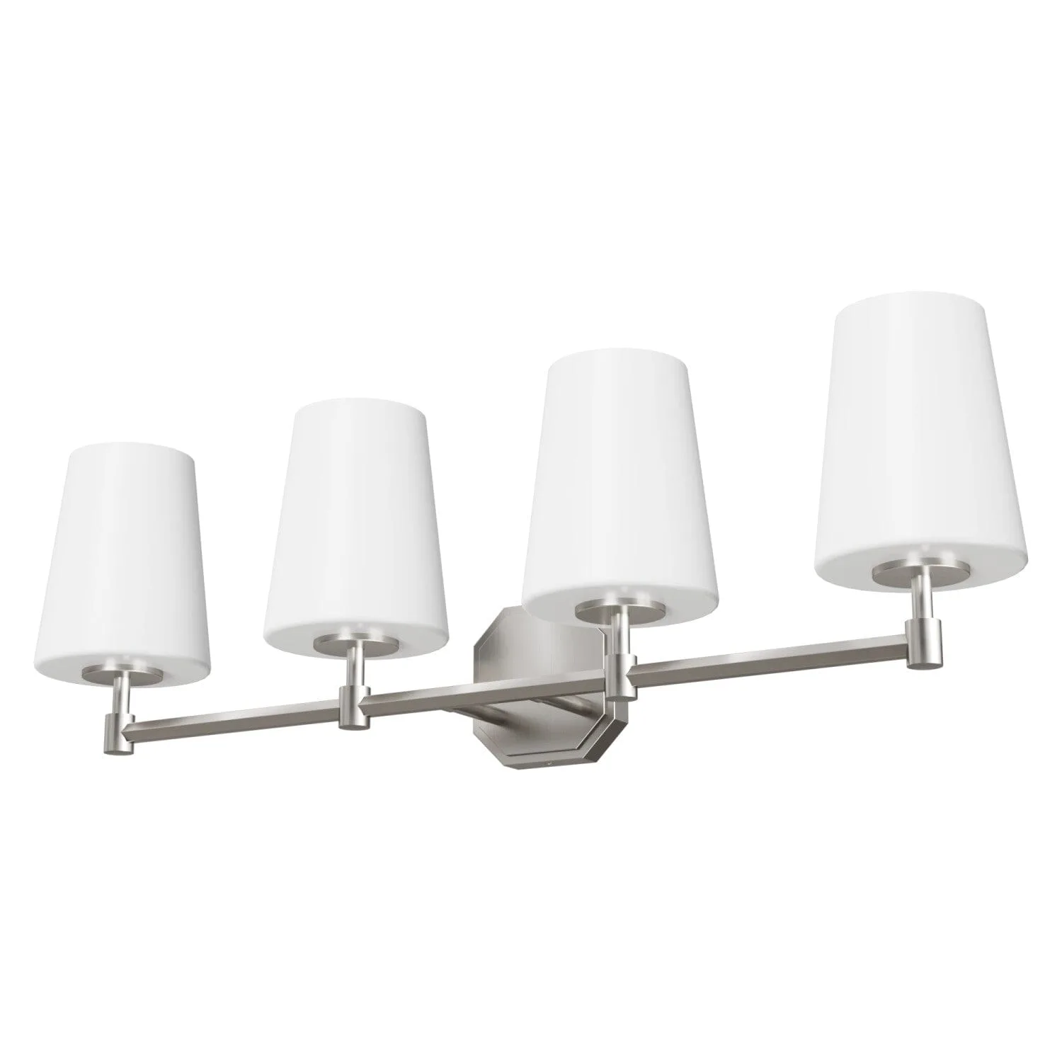 Nolita 4-Light Bathroom Vanity in Brushed Nickel