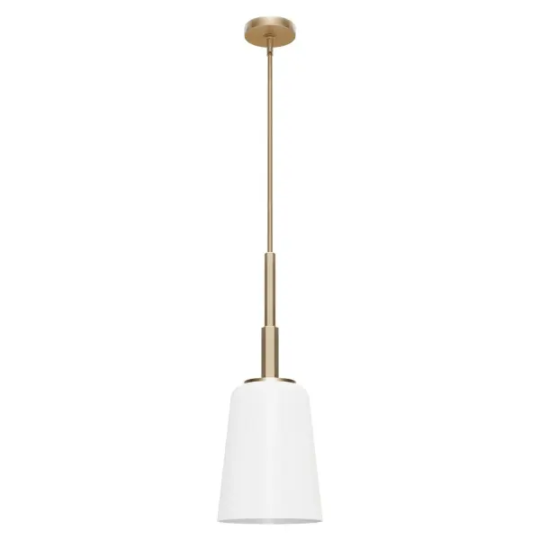 Sometimes you need to add a little something to complete the design of your space, and the Nolita medium pendant is the perfect addition to your island or dining table. The glass shades and metal rods add an understated effect of elegance to your space. Hang in an entry or the kitchen for an inviting and stylish effect. Rated for indoor use only Requires 1 E26 bulbs. Bulbs not included. MADE FOR INDOORS: For use in indoor spaces like kitchens, bedrooms, living rooms, dining rooms, and entryways. BULB RECOMMENDATION: Maximum W per light bulb or equivalent LED bulb. Bulbs not included. CUSTOMIZABLE HANGING OPTIONS: With the minimum required downrod, the hanging length is 33.25 inches. When using all of the included downrod, the maximum hanging length is 81 inches. - alternate view