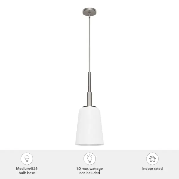 Nolita One Light Pendant in Brushed Nickel - Image 5