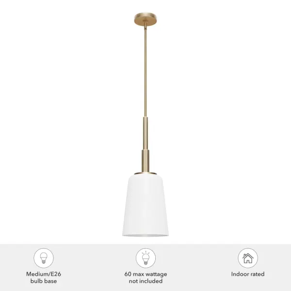 Nolita One Light Pendant in Brushed Nickel - Image 6