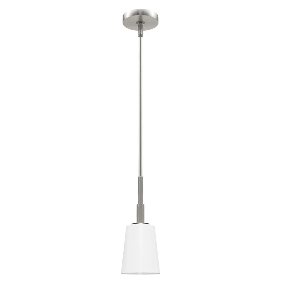 Nolita One Light Mini Pendant in Brushed Nickel - Image 1