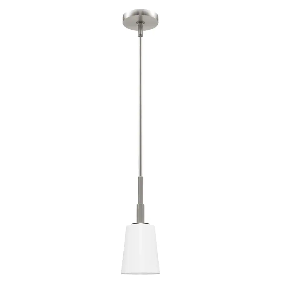 Nolita One Light Mini Pendant in Brushed Nickel - Image 12